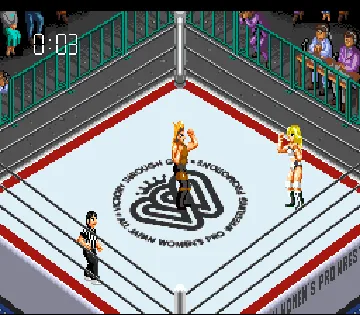 Fire Pro Joshi - All Star Dream Slam (Japan) screen shot game playing